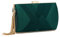 QIUTIMIY Damen Clutch Geldbörsen Abendtasche Quaste Abendhandtasche, Lady Party Fransen Prom Clutches Geldbörse Kette Umhängetasche,Grün
