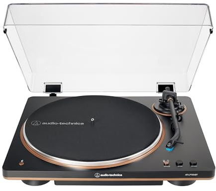 Audio-Technica AT-LP70XBT-BZ Kabelloser Plattenspieler, Schwarz/Bronze