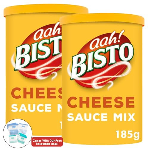 Cheese Sauce Mix 185g - Bundle Bisto Pack of 2