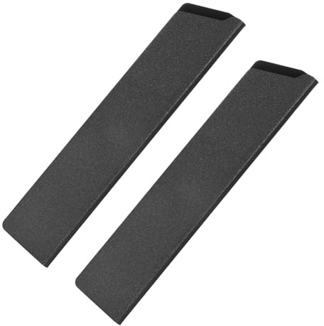 M METERXITY 2-Pack Knife Cover Sleeves, 10 Universal Knife Guards ABS Knife Sheath Wear Resistance Lined Knife Protectors for Home Kitchen Knives/Cleaver Bread Knives[Black]