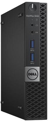 Dell OptiPlex, Mini Pc Tiny, Intel i5-6500T 4 Core 2.5Ghz, Ram 8Gb SSD 240Gb, Windows, Pc Desktop Mini Pronto all'uso con Libre Office e Chiavetta Wi-fi (Ricondizionato)