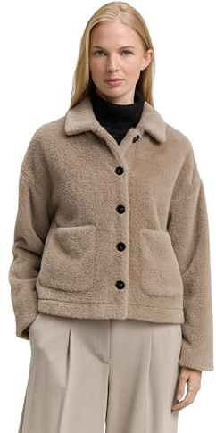 Tom Tailor Damen Jacke mit aufgesetzten Taschen