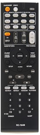 Mando a distancia de repuesto RC-764M adecuado para receptor AV ONKYO HT-S6300 HT-R580 HT-S5300 HT-S7300