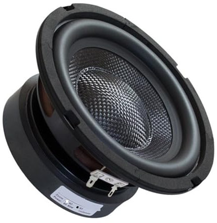 1 Pieces for Soundhits SW-651 6.5'' Subwoofer Speaker Driver Unit Glassfiber Cone R Type Deep Rubber Suspension 4/8ohm 80W OD=166mm