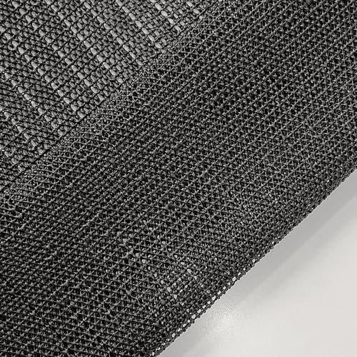 Teppich Antirutschmatte 100 x 200 cm rutschfeste Antirutschmatte Teppich Universell Einsetzbar für Schränke, Küche, Auto, Schwarz