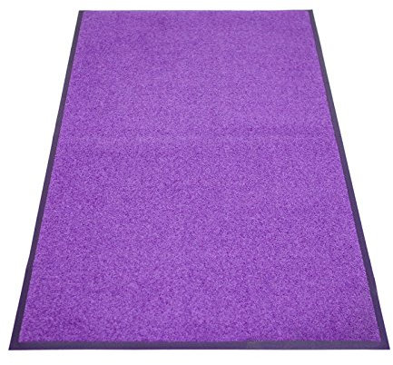 miltex EAZYCARE UNIQ Schmutzfangmatte, 100% Polyamid (Flor), lila, 85 x 150 cm