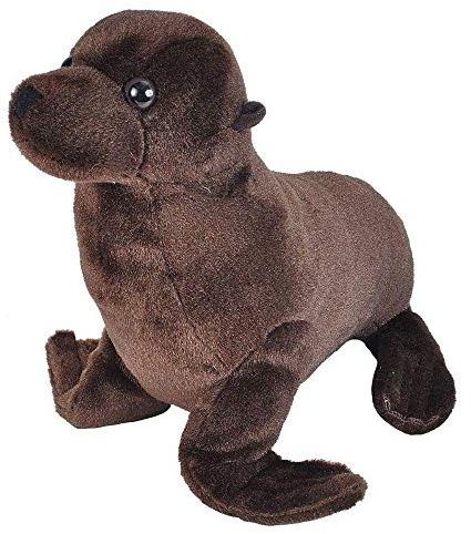Wild Republic Cuddlekins Mini Seelöwe, Stofftier, Baby-Geschenk für Mädchen und Jungen, Kinder Plüschtier, Kuscheltier Für Babys, Spielzeug aus Recyclingmaterial, 20 cm