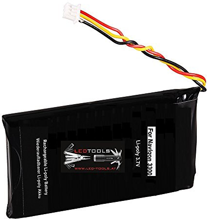 Radi Batterie de batterie de rechange pour GPS Navigon 3300 3300 3310 4310 3310 MAXE 4310