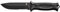 Gerber Coltello semi-seghettato con fodero, Lunghezza lama: 12,2 cm, Strongarm Fixed Blade Survival Knife, Nero, 31-003648