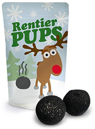 Jeweils 18 g verschiedene Marshmallows / Schaumzuckerspeckbälle (Rentier Pups)