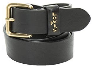 Levi's Damen Calypso Gürtel, Black, 110