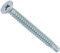 AERZETIX - C44707 - Lot de 100 - Vis à tôle autoperceuses Ø4.8x50mm à tête fraisée - DIN 7504 P - à empreinte PH/cruciforme - en acier zingué - bardage tôle ossature métallique - couleur argent
