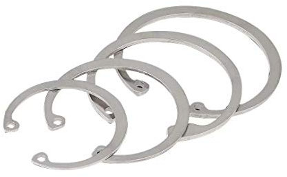 BOZONLI Sicherungsringe E-Clips Sicherungs Sprengring, Edelstahl Intern Sicherungsring Sprengringe, 10mm,100 pcs