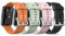 TUSITA [4 Pièces Bracelet Compatible avec Huawei Watch Fit - Straps de Rechange en Silicone Watchband - Accessoires de Montre Intelligente