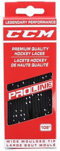 CCM Lace Proline Wide - Black 275cm