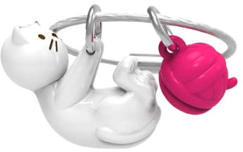 O meta[l]morphose Metalorphose – Schlüsselanhänger Regenbogen Pastell – MTM139-02, weiß, one size