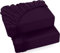 Utopia Bedding - 2er Set Spannbettlaken 180x200cm - Lila - Gebürstete Mikrofaser Spannbetttuch - 35 cm Tiefe Tasche