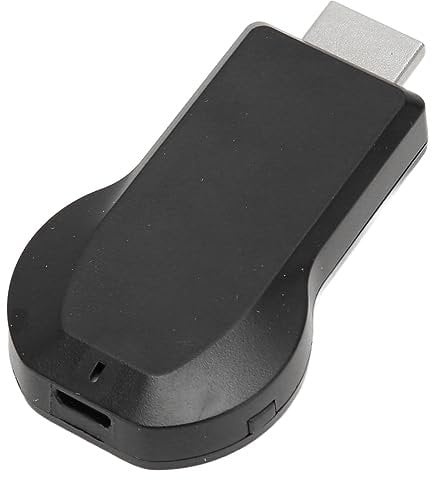 Adaptador de Pantalla Inalámbrico HDMI, Dongle Receptor de Espejo de Pantalla Móvil WiFi 1080P, Compatible con Ezcast, DLNA, Miracast