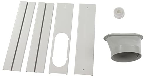 YWBL-WH Kit de Ventana de Aire Acondicionado Portátil, Kit de Ventana de Aire Acondicionado Kit de Ventana de Aire Acondicionado Portátil Universal para Tubo de 150 Mm, Herrajes para