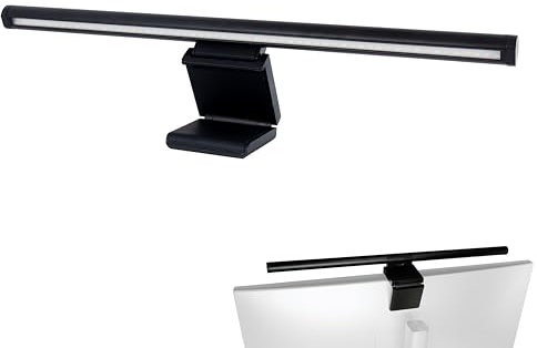 REV Monitor USB Lampe mit Notakku ca. 60min. 39cm, klemmbar, 120lm, 3 Farben, schwarz