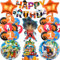 Mizijia 23 Piezas Set de Cumpleaños Dragnball Niño, Decoracion Cumpleaños Dragnball, Globos de Cumpleaños Infantil, Decoración Globos para Fiesta de Cumpleaños Niños