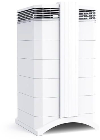 IQAir HealthPro 250 XE Luftreiniger mit App & PM2.5 Sensor. Medizinischer HyperHEPA Luftfilter gegen Feinstaub, Rauch, Viren, Gerüche. Für große Räume - 100m². Aktivkohlefilter, leise, leistungsstark
