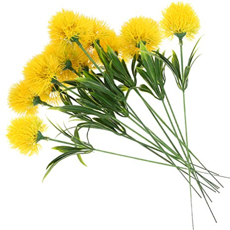 ULDIGI 12stücke Künstlicher Blumenstrauß Für Hochzeitsdekoration Und DIY Basteln Naturgetreue Blumenkreation Für Tischdeko Und Heimtextilien