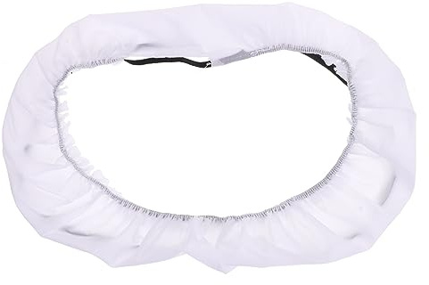 14 Inch Foldable White Nylon Ring Light Diffuser for Fluorescent Flash | Low Loss, Stable Colour Temperature, Portrait and Product Photography Use