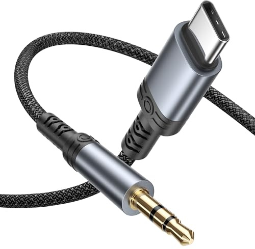 Pamker Cavo Aux USB C 1M, Cavo Jack USB C cavo USB Type-C Jack Audio 3.5mm