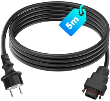 MARSTEK 5 Meter Kabel, PECO-B Buchse auf Schuko Stecker AC Anschlusskabel für die MARSTEK Mikrowechselrichter 800W (Upgrade 2026)