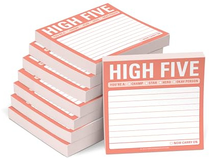 Knock Knock 8-Pack Sticky Notes: High Five (12447)