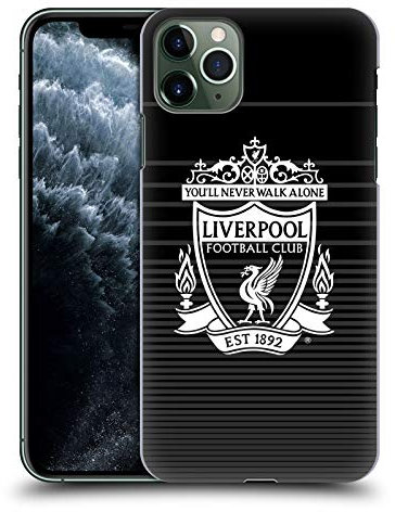 Head Case Designs Officially Licensed Liverpool Football Club White Third Crest Designs Hard Back Case Compatible With Apple iPhone 11 Pro Max