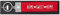 Depesche 4298-037 Porte-clés à passants en feutre avec finition en métal gravé et impression cultivée, Sweet Home rouge, env. 18,7 x 4,4 x 1 cm