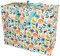 LS-LebenStil XXL Jumbo Bag Blumen Wilde Tiere Einkaufstasche Shopper Riesentasche Tasche Allzwecktasche Recycelt Aufbewahrungstasche Unterbettkommode Organizer