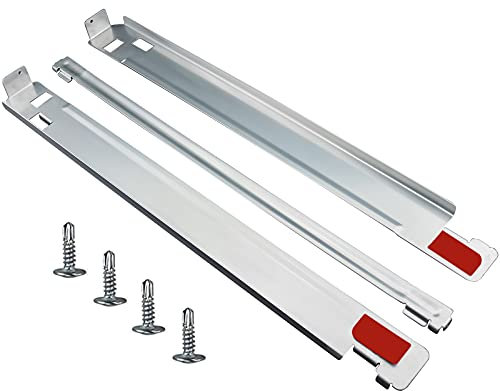 KSTK1 27-inch Laundry Stacking Kit Replacement for LG Washer & Dryer - Solid Metal with Chrome Coated