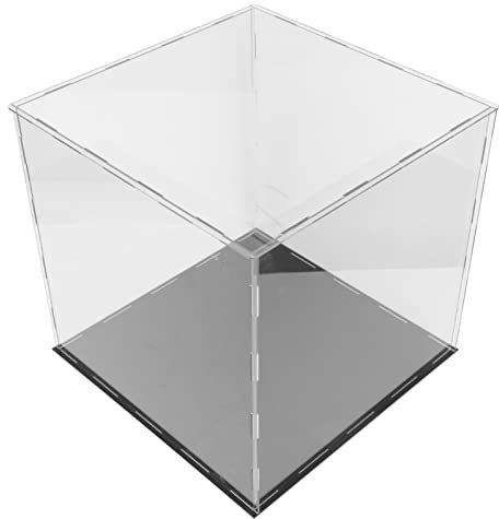 Cabilock Transparente Acryl Display Box Staubdichte Basketball Fußball Volleyball Aufbewahrungsbox Sammler Vitrine Vielseitig Für Schmuck Und Dekoration