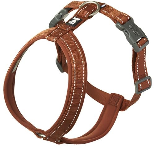 Hurtta Casual ECO Dog Y-Harness, Cinnamon, 24-28 in