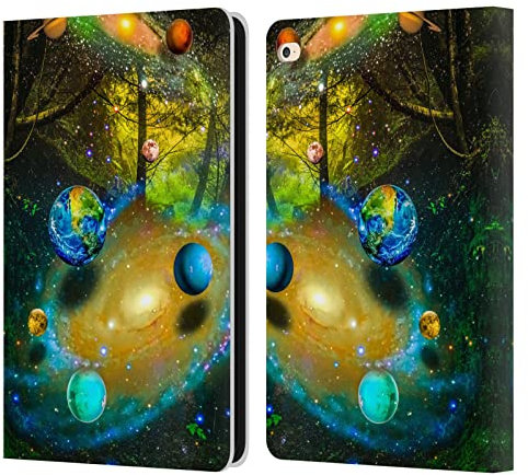 Head Case Designs Licenciado Oficialmente Dave Loblaw Bosque Universal Ciencia Ficción Y Surrealista Carcasa de Cuero Tipo Libro Compatible con Apple iPad Air 2 (2014)