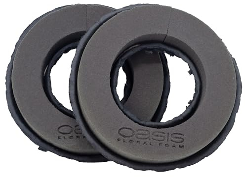 Flowerbox Oasis Steckschaum Black BIOLIT Ring, Ø18cm Steckmasse Steckschwamm - 2 Stück