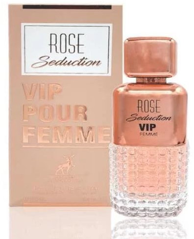 Maison Alhambra Perfume Rose Seduction Vip Pour Femme Eau de Parfum100ml