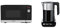 Bosch Serie 2 FFL023MS2B Freestanding microwave, 44 x 26 cm, Stainless steel & Styline TWK8633GB Variable Temperature Cordless Kettle, 1.5 Litres, 3000W - Black