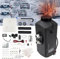 Fesuda 12V Dieselheizung,8KW Standheizung Diesel,Air Diesel Heizung mit LCD Schalter Fernbedienung Schalldämpfer,Luftheizung Air für Auto RV Boote LKW KFZ PKW Wohnmobil(Dunkelschwarz)