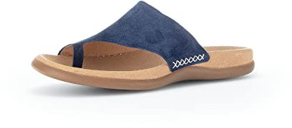 Gabor Damen Pantoletten | Frauen Slipper | Best Fitting | sommerclogs | Hausschuhe | Zehentrenner | Schlupfschuhe | schluepfschuhe | Marine | 39 EU - 6 UK