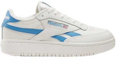 Reebok Damen Club C Double Revenge Tennisschuhe,Chalk Chalk Essential Blue,41 EU