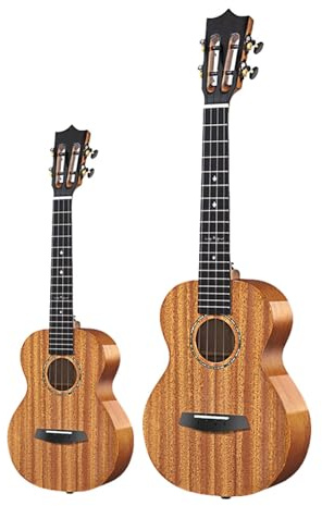 Leistungsniveau Einzelne Ukulele Professionelles Niveau Kleine Gitarre Für Anfänger(Brown,23 inch)