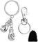GENSMILE Boxhandschuh-Schlüsselanhänger Geschenk für Männer - Boxer-Geschenke Schlüsselring für Boxliebhaber, Mini-Metall-Boxhandschuh-Schlüsselanhänger Anhänger, Boxsport-Fans Schlüsselanhänger