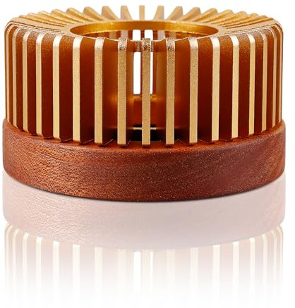 MEYAGOT Calentador De Tetera, Portavelas De Luz De Té, Portavelas para Velas De Té, Calentador De Té De Aluminio Anodizado Portavelas para Luz De Té para Café, Té, Leche, Alimentos