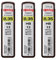 rOtring HB-Minen für Druckbleistift, 0,35 mm, 3 Stück, 12 Stück