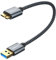 SUNGUY Cable Disque dur Externe, 2pièces 15CM 5Gbps USB 3.0 vers Micro B Câble dur disque pour WD Elements, Seagate, My Passport Ultra, SSD, Galaxy Pro 12.2, Galaxy S5, etc