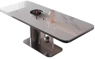 Esstisch Rechteckig Schiefer Esstisch Platzsparend Küchentisch Modern Wohnzimmer Klein Wohnung Couchtisch